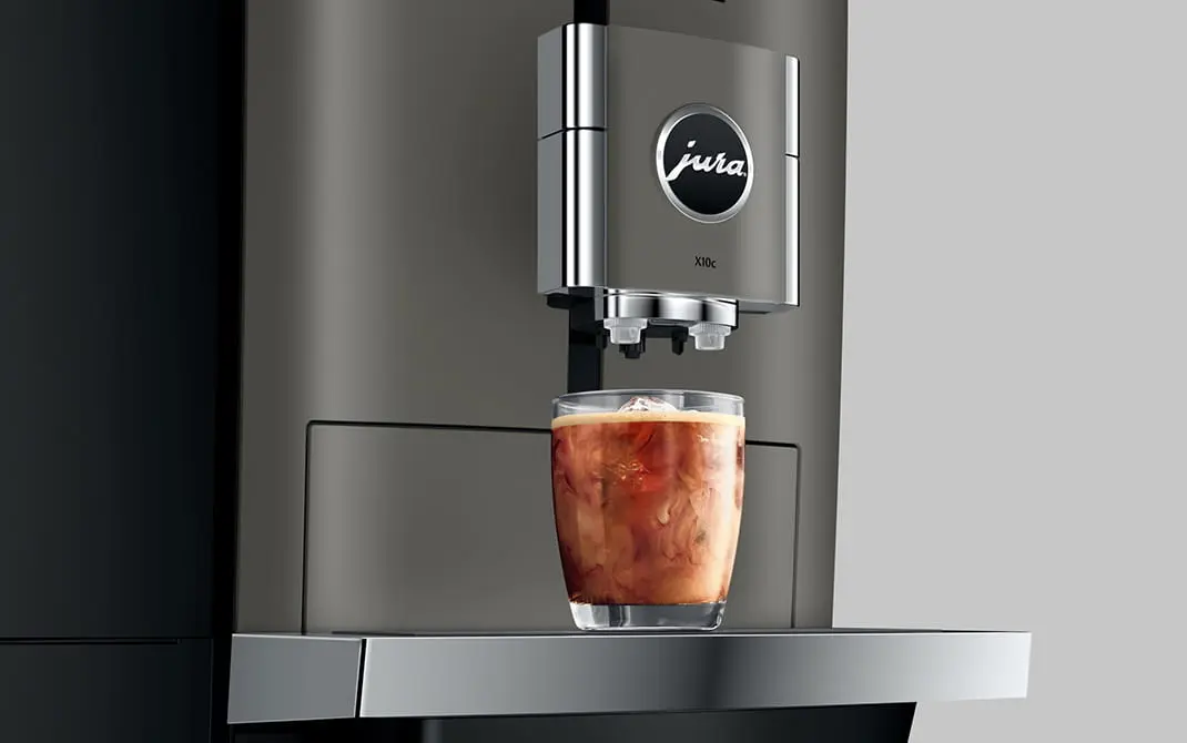 Kawy Cold Brew w ekspresie Jura X10c EA Dark Inox